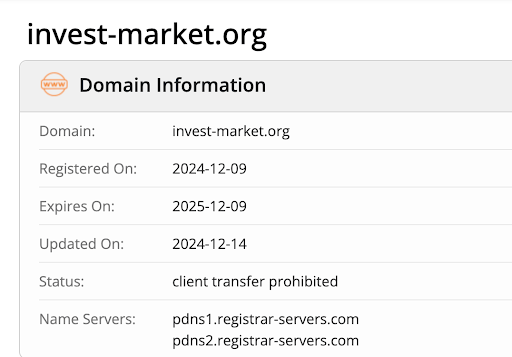 Invest Market лохотрон