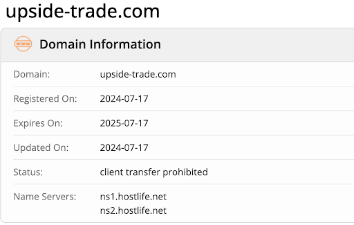 Upside Trade мошенники