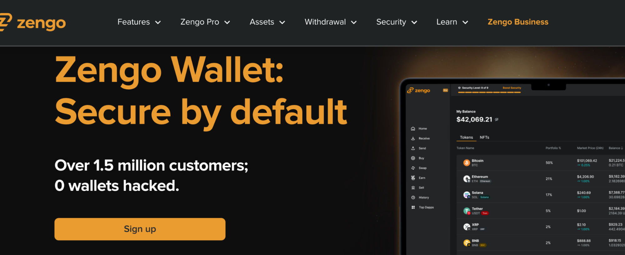 Zengo Wallet обзор