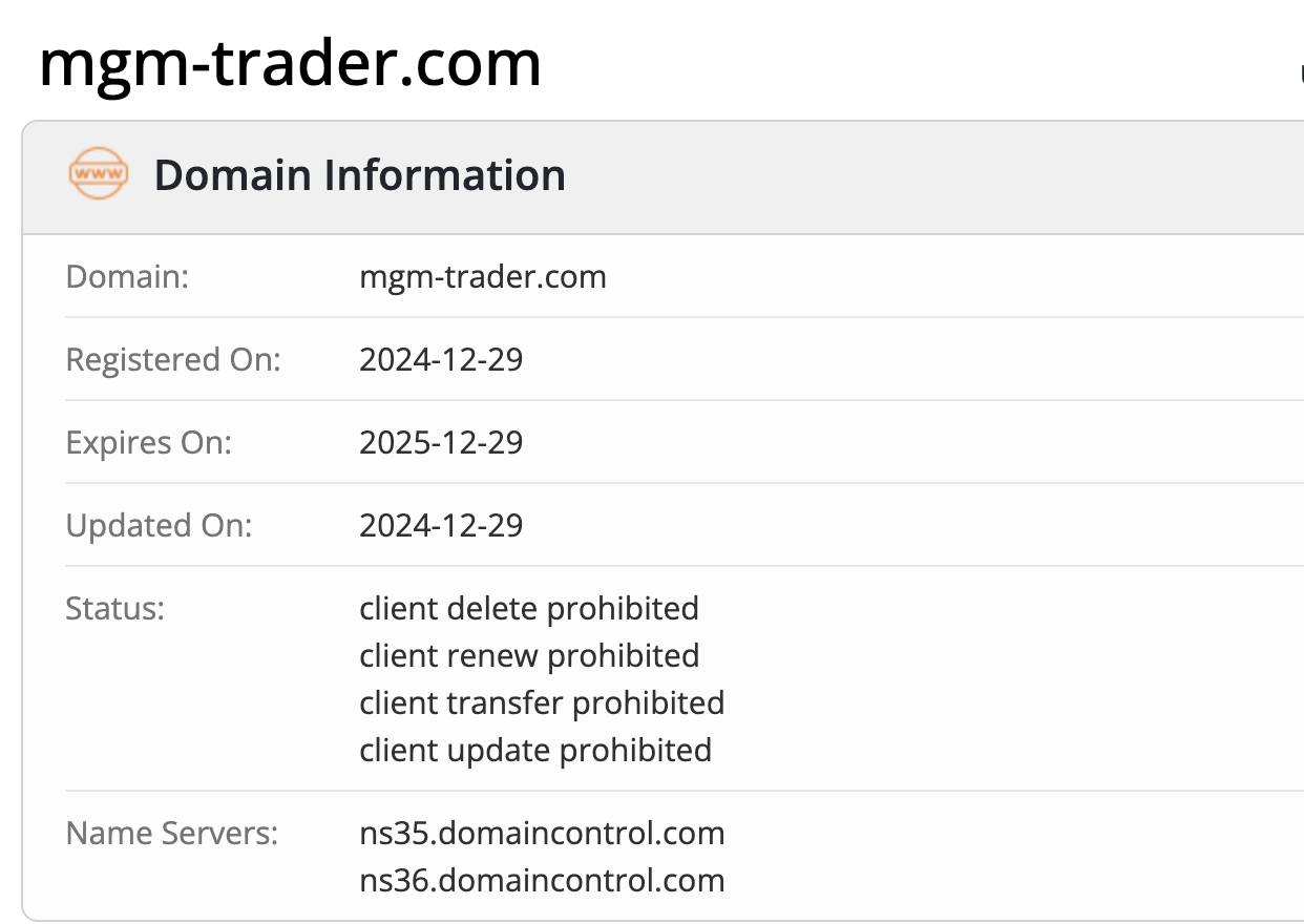 MGM Trader LTD мошенники