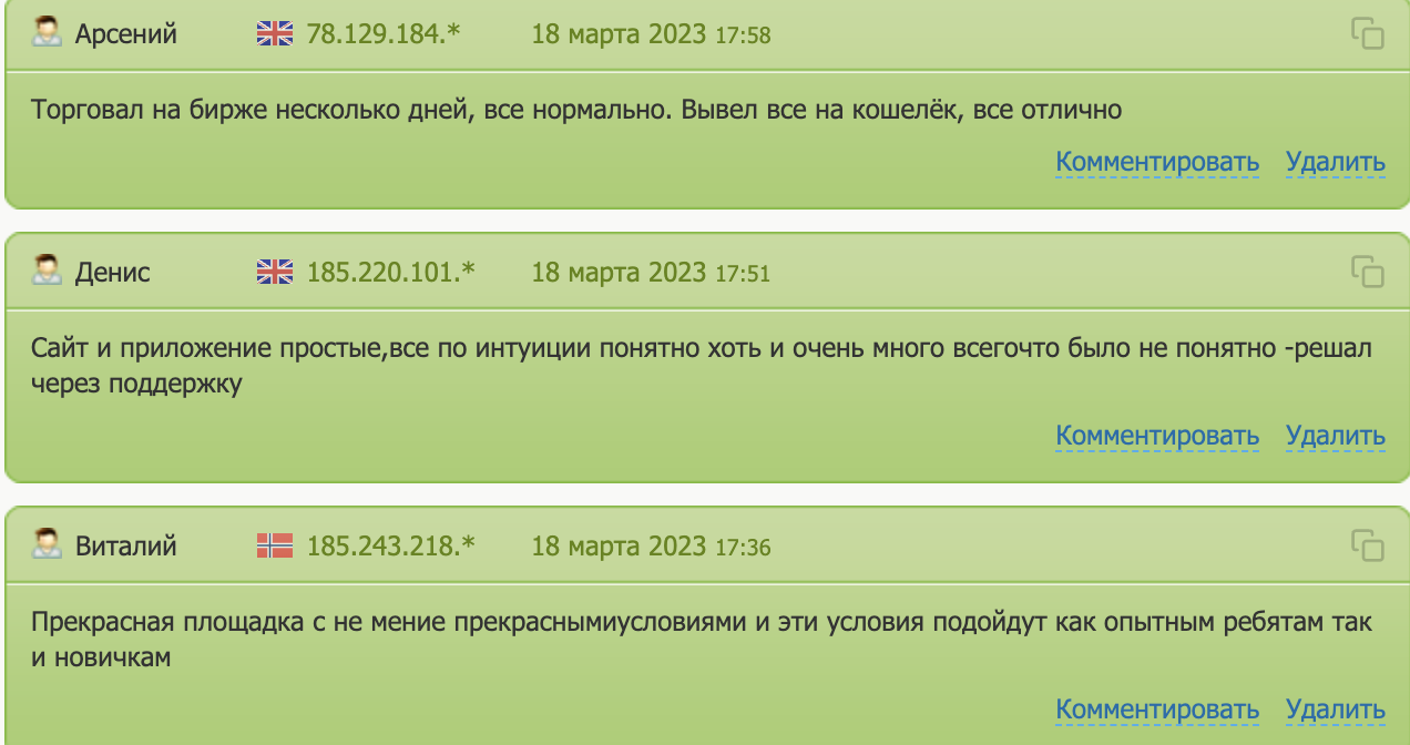 Bittrex отзывы